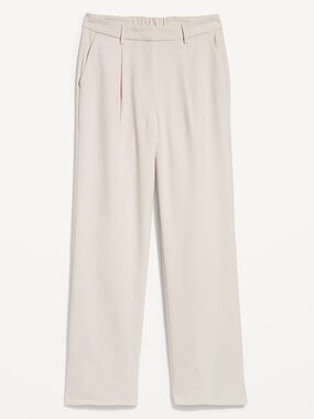 Old Navy Wide-Leg Pants in Cream